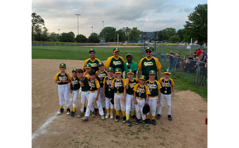2025 7/8yr Baseball All Stars 1st Place